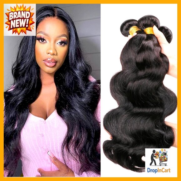 Body Wave Virgin Hair Extensions Unprocessed Weft 3 Bundles 14 16 18 Inches main image 5